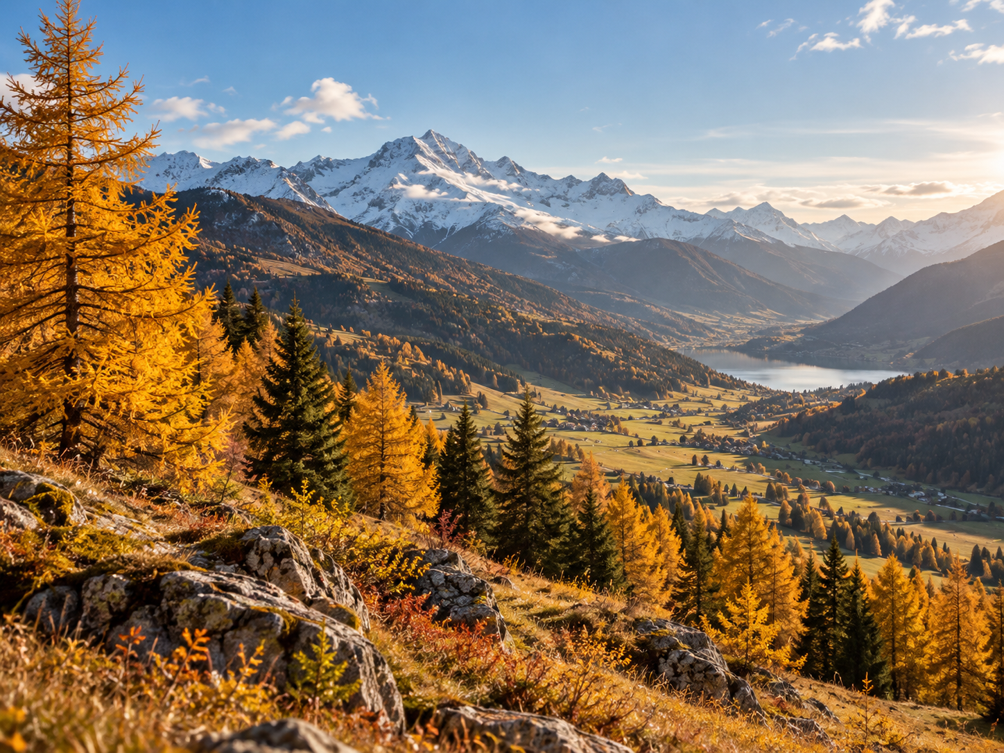 Paesaggio montano/autunnale - i luoghi
